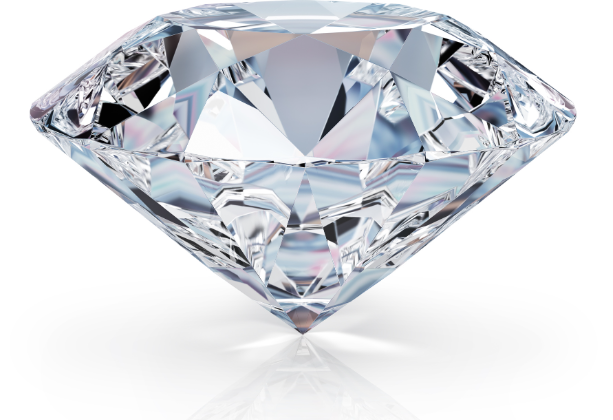 A cut D-FL scale Diamond